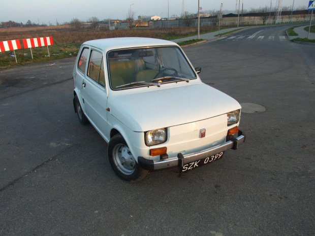 Fiat 126p rocznik 1976
Stargard 29.12.08 #MaluchFiat126pMalczarBobZabytek