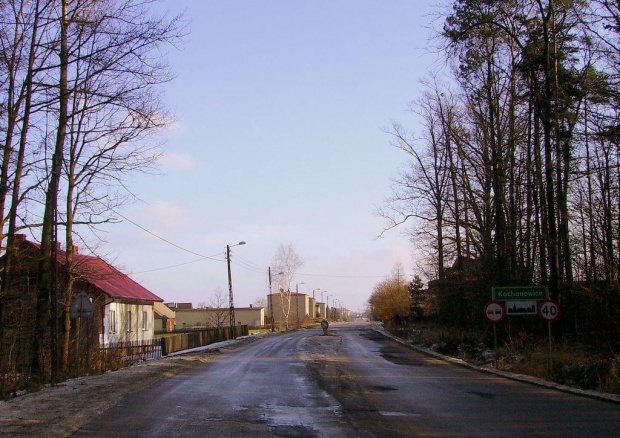 Kochanowice -odcinek do modernizacji