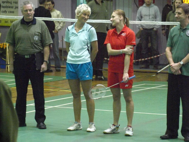 Przed finałem singla kobiet #MistrzostwaPolski #Badminton #Suwałki #EwaJarocka #KamilaAugustyn