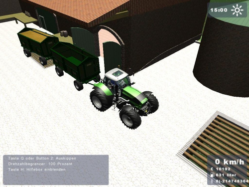 Deutz Agrotron X720 #LandwirtschaftsSimulator2008 #Deutz #Agrotron #X720