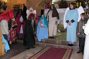 Jasełka Bożonarodzeniowe wykonane przez młodzież i służbę liturgiczną z Parafii Najświętszego Serca Jezusowego w Koźle w dniu 04-01-2009r #Jasełka #WParafii #Najświętszego #Serca #Jezusowego #WKoźle #powiat #Gmina #Kolno #podlaskie