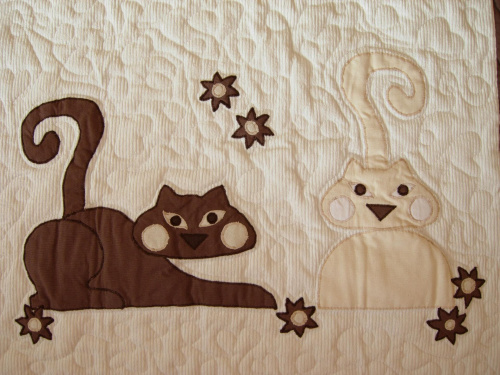 dywanik w koty