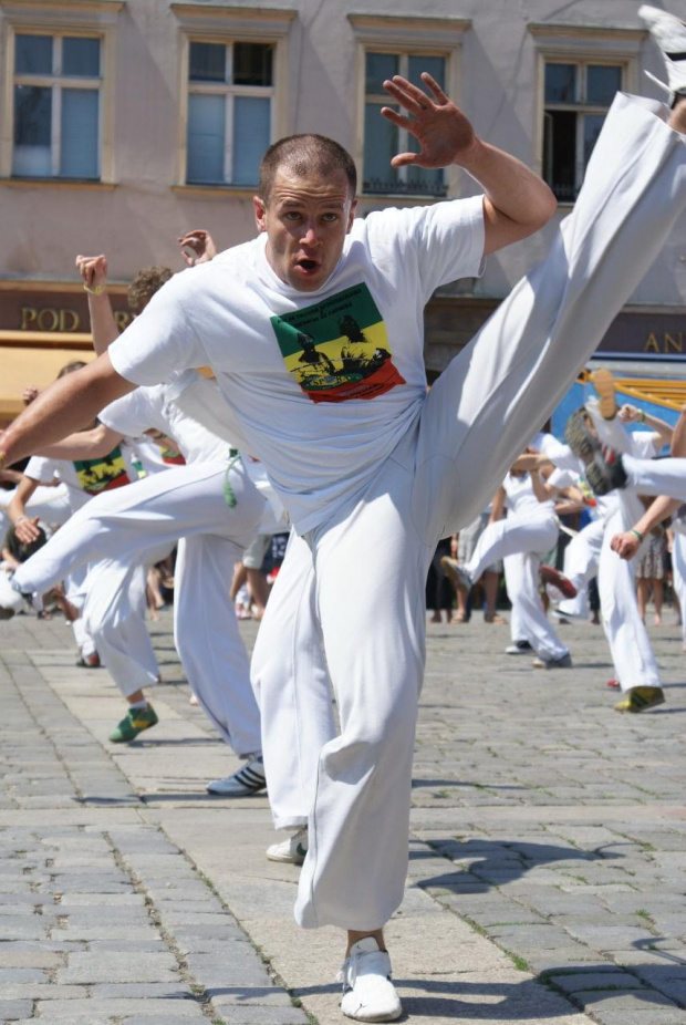 Capoeira - pokaz Wrocław Rynek #capoeira #pokaz #rynek #sport #wrocław