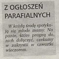 ogloszenie parafialne