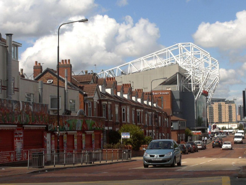 Sir Matt Busby Way #Manchester #OldTrafford #stadion