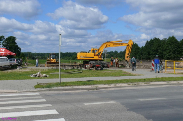 Pisz - budowa ronda #BudowaRonda #Pisz #Mazury #Remes