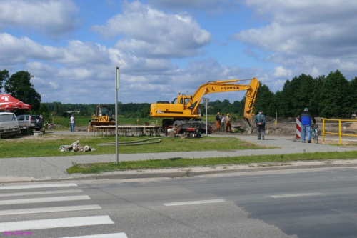 Pisz - budowa ronda #BudowaRonda #Pisz #Mazury #Remes