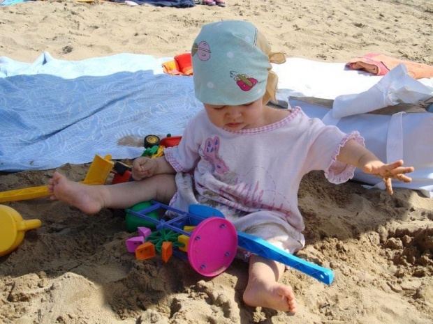 Na plaży w Lido dei Pini