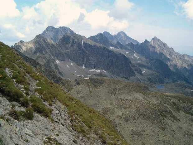 widok z Rohatki na Lodowy i Łomnicę #Tatry