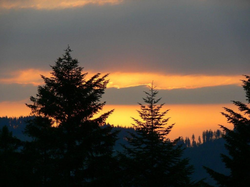 Zachód słońca - bez komentarza #góry