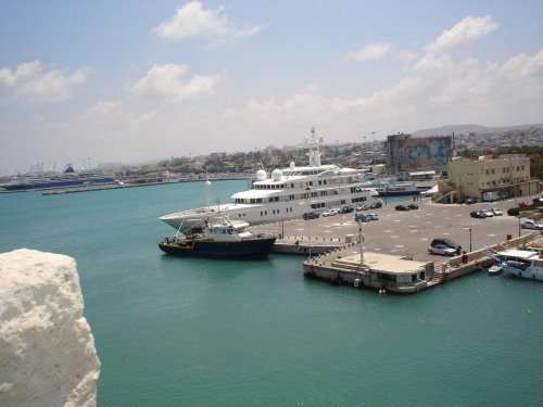 Port w Heraklionie #Kreta