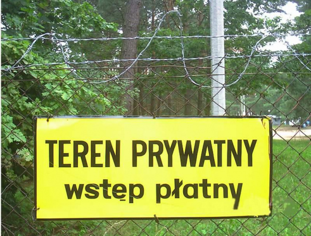 teren prywatny