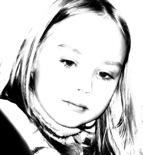 matylda #matylda #dziecko #portret #kontrast