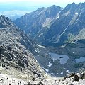 widok na Dol. Żabich Stawów #Tatry