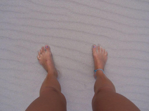 moje stopy na plaży... #stopy #piasek