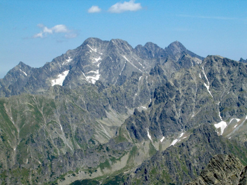 Lodowy i Łomnica z Wagi #Tatry