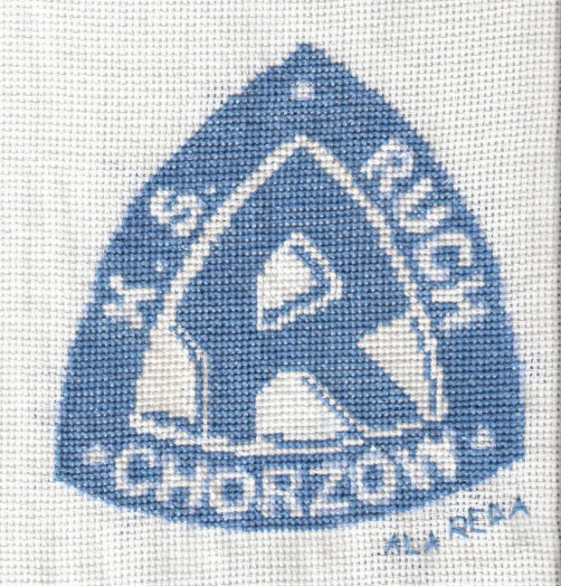 Logo na kołderkę dla Przemka (412) #HaftKrzyżykowy