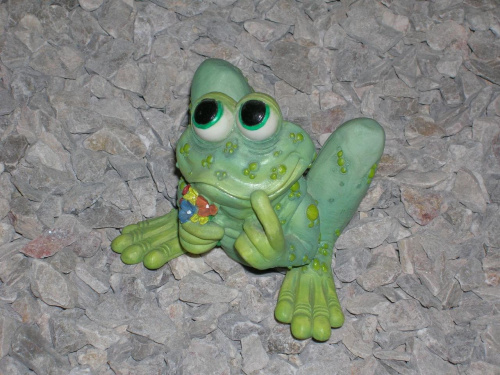 żabka myślicielka #żabki