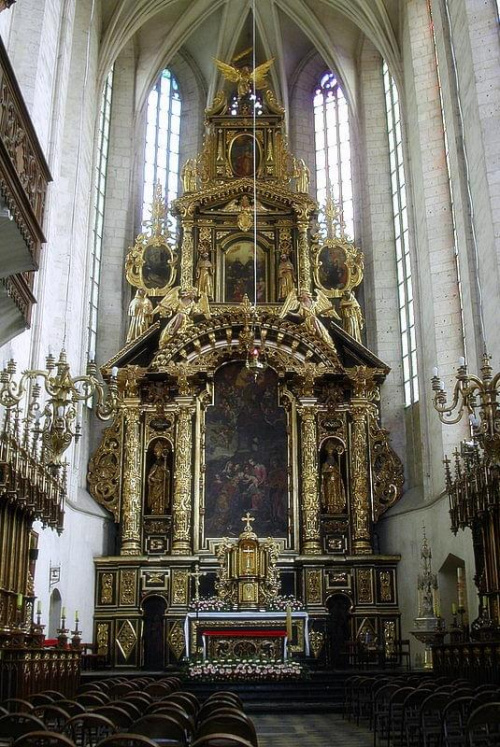 wnętrze kościoła św. Katarzyny