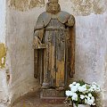 Figura bernardynskiego biskupa. #Wilno #KościółBernardynów