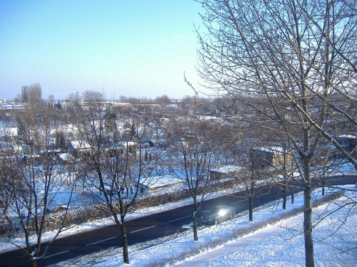 Najzimniejszy, najpogodniejszy i najbardziej śnieżny dzień stycznia 2007 #chmury #drzewa #góry #krajobrazy #niebo #zdjęcia #zachód #słońca #ZachódSłońca #samochód #humor