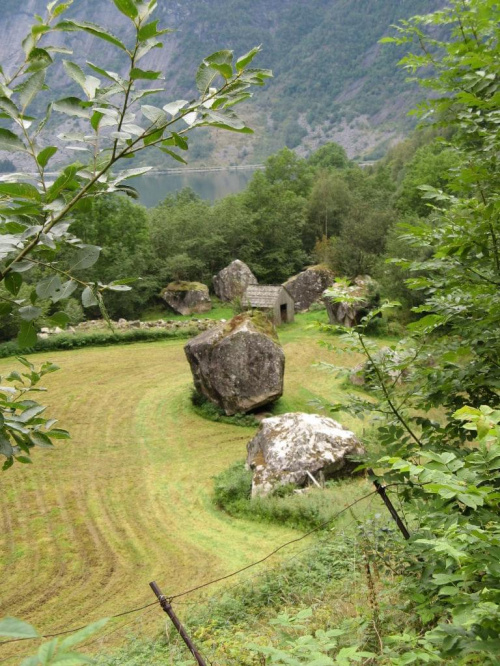 Kamienie w ogródku #Norwegia