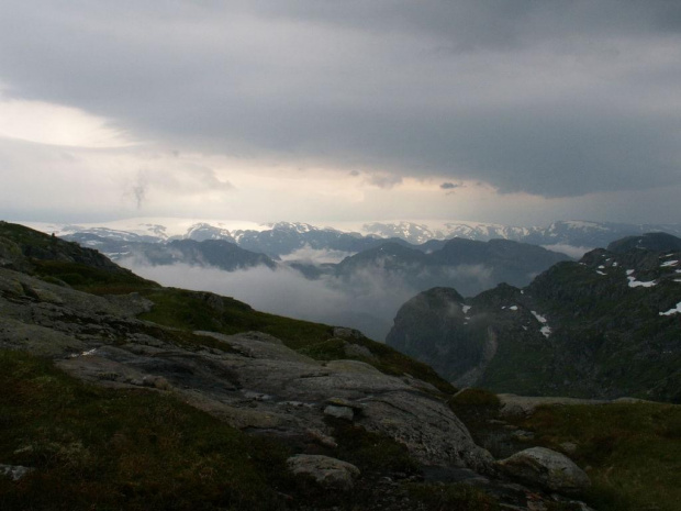 Co widać z przełęczy #Norwegia