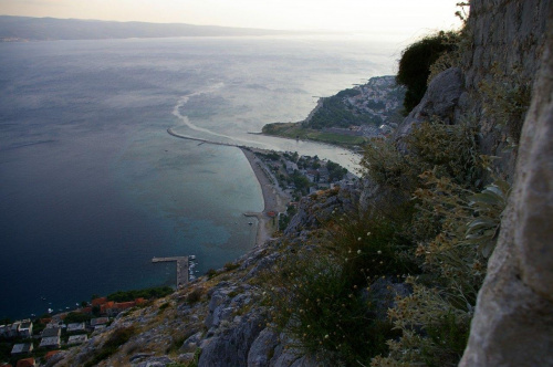 omis, widok z Fortecy #omis