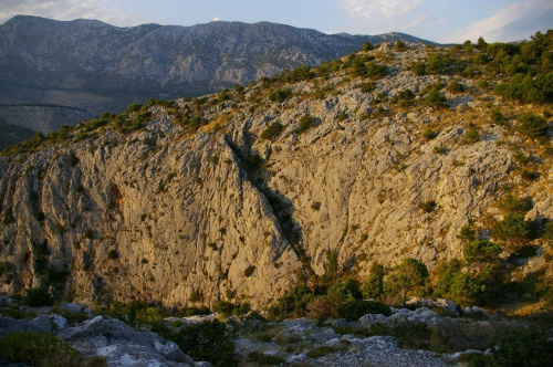 omis, widok z fortecy #omis