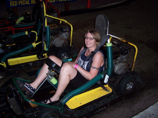 go karts YEAH :)