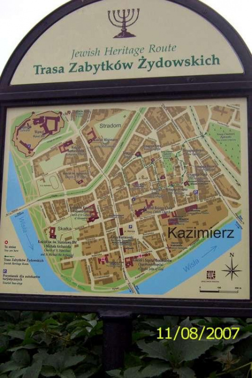 stara dzielnica Krakowa Kazimierz