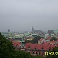 Widok z wieży Katedralnej na Wawelu