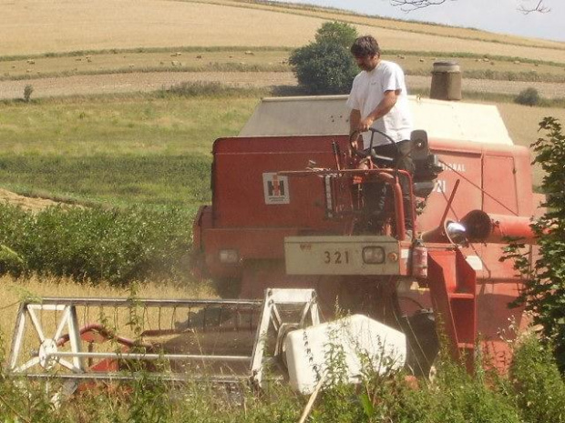 Polska wieś #kombajn