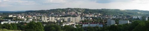 Panorama Przemyśla - widok z Winnej Góry. (robione PanoramaPlus 1)