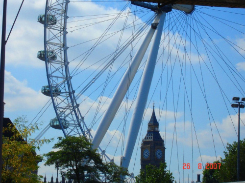 London Eye i Big Ben #BigBen