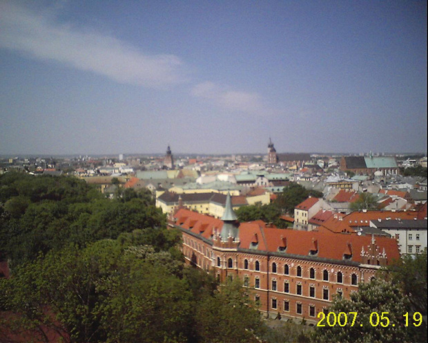 Panorama Krakowa #Karków #panorama #miasto