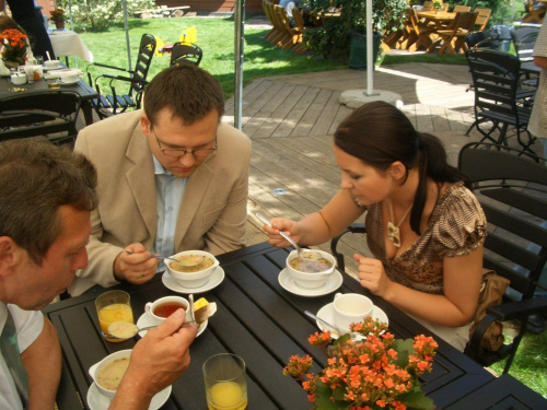 Poprawiny - goście weselni - Ania, Tomek i Norbert