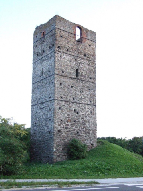 Wieża obronna, Stołpie, woj. lubelskie #wieża #Stołpie #Chełm #lubelskie #ruiny