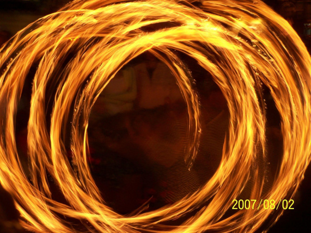 pokaz z ogniem w jastarni #OgienJastarnia