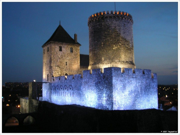 Zamek nocą #ZamekWBędzinie