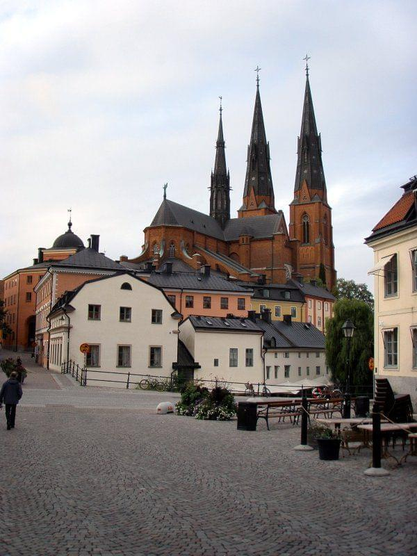 Katedra w Uppsali (domkyrka) - największa świątynia w północnej Europie