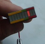 Motocyklowy diodowy miernik napięcia akumulatora (ładowania)