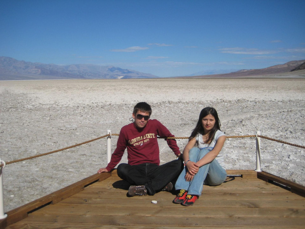 Badwater w Dolinie Śmierci