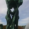 fontanna, obramowanie #Vigeland