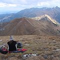 na Małołączniaku, odpoczynek :) #Tatry #góry #CzerwoneWierchy