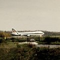 Balice EPKK b747 Alitalia 19 10 1998 z górki2 #balice #samolot #epkk