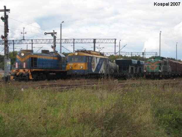 06.10.2007 TEM2-101 (CTL Logistics ) , 3E - XXX (CTL Logistics ), SM42-918 (PKP CARGO)